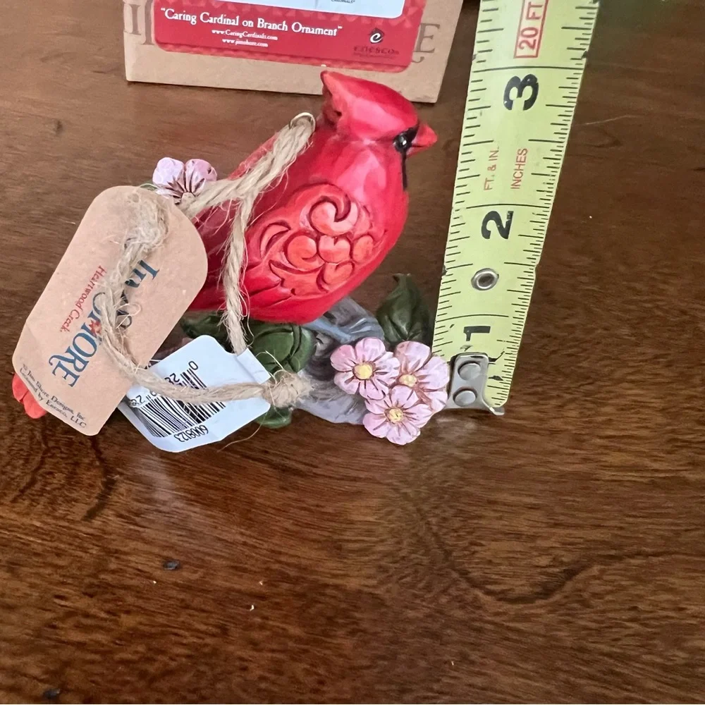 Jim Shore Caring Cardinal Ornament